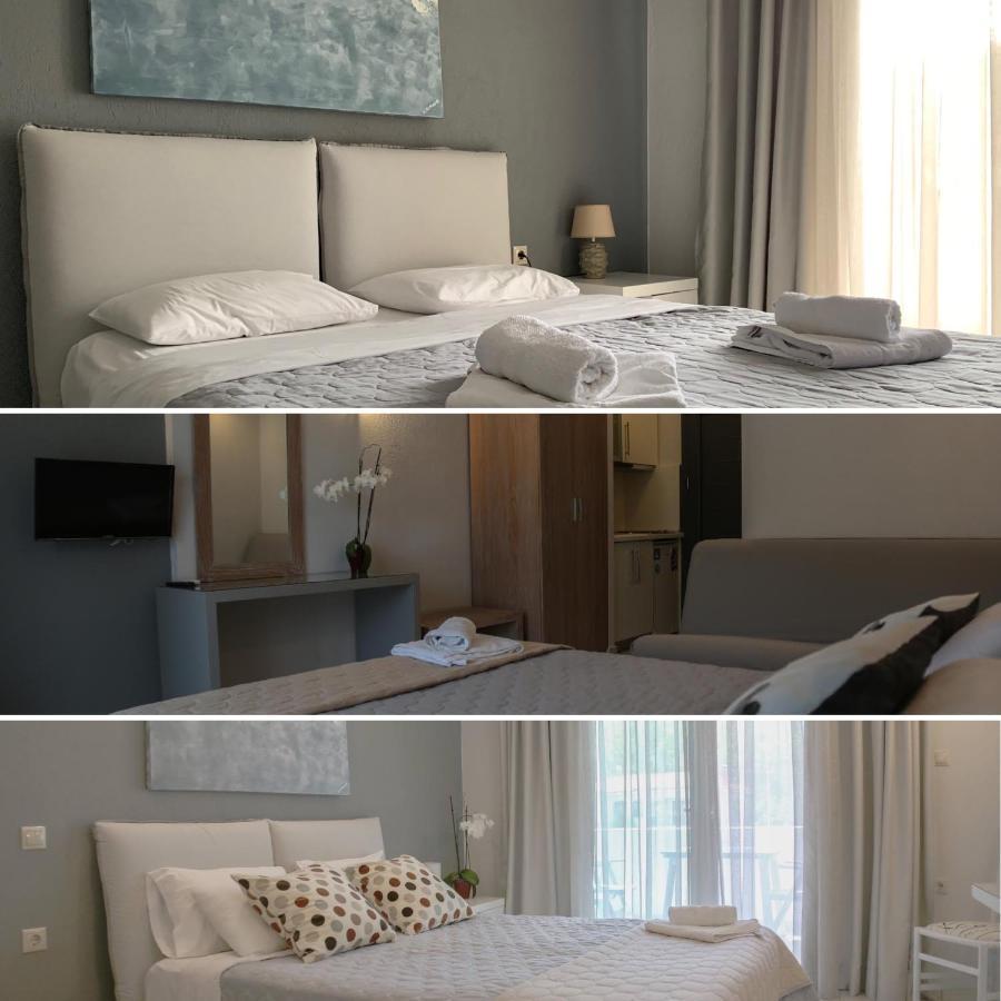 Aelia Living Aparthotel สตาวรอส ภายนอก รูปภาพ